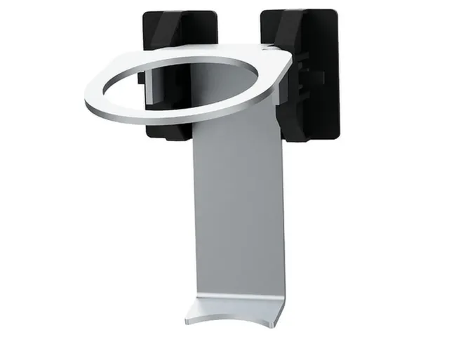 machinehouder,v. perfoplaat,rond,incl. houder,Ø 40mm,einde schuin