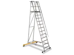 Platformladder Aluminium Bordes H X B X D 3100X 600X 630Mm 12Treden