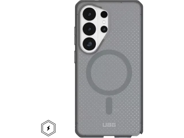 Dot Samsung Galaxy S26 Ultra Hoesje Magnetic Cover Transparant Ash