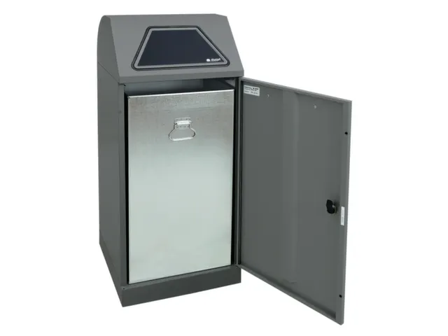 conteneur de tri sélectif,non inflammable,1x120l,HxlxP 1100x450x450mm