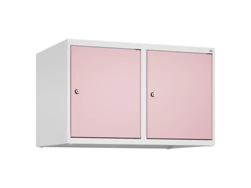 opzetkast,v. locker,2vak.,vak B 400mm,HxBxD 500x800x500mm,cilinderslot