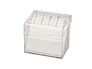 Kaartenbak Maul met index DIN A6 acryl - 4