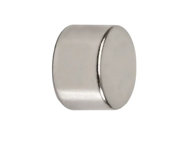 Magneet MAUL Neodymium rond 8x5mm 2.4kg 10 stuks