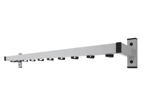 Wand Kapstok Vepa Bins Safe met 10 haken grijs