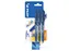 Rollerpen Pilot Frixion Ball 0.7mm Blauw Medium Blister à 3 stuks