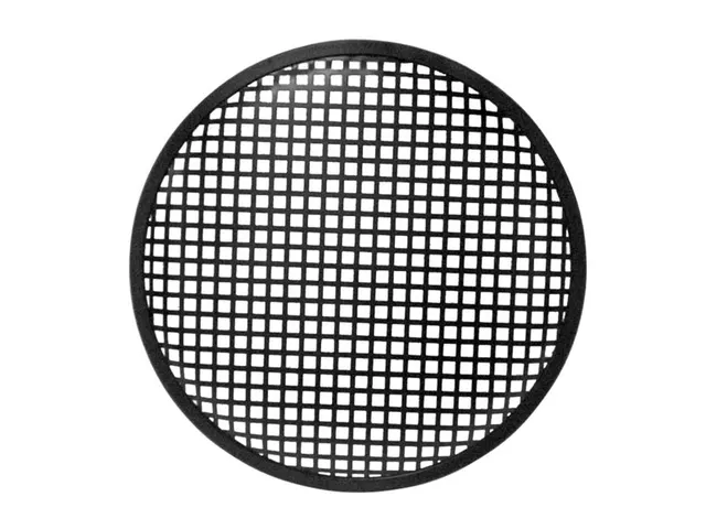 Zwart Metalen Luidsprekerrooster, 25.4cm
