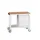 werkbank,verrijdbaar,HxBxD 930x1000x600mm,multiplexblad