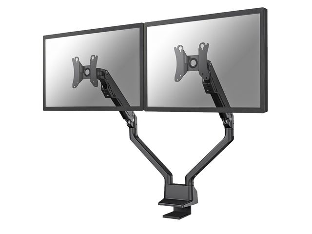 Bras 2 écrans Neomounts D750D 10-32 inch noir
