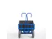 Chariot à Avant-train Pivotant Force 1t Plateau Lxl 1560x760mm Ridell