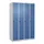 locker voor scheiding van kleding,HxBxD 1850x1200x500mm,4vak