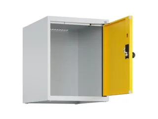 opzetkast,v. locker,1vak.,vak B 400mm,HxBxD 500x400x500mm,draaigrendel - 1
