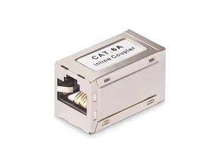 Shielded RJ45 Koppelstuk Inline Cat6a Coupler F/F - 1