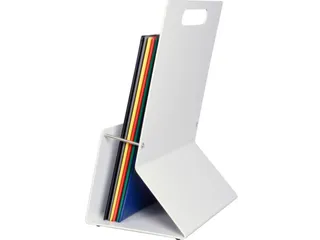 verzamelstation,v. 7xDIN A4,kunststof,lichtgrijs,Tafelopstelling - 2