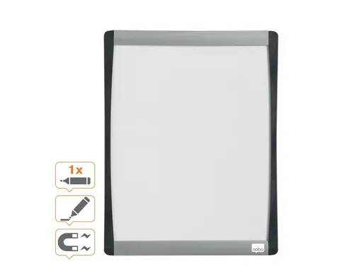 Whiteboard Nobo Quartet 28x21.5cm Gewelfd