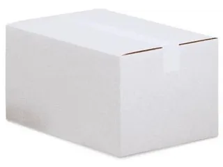 Verzenddoos enkele golf 3 mm wit 305 x 220 x 80 mm - 2