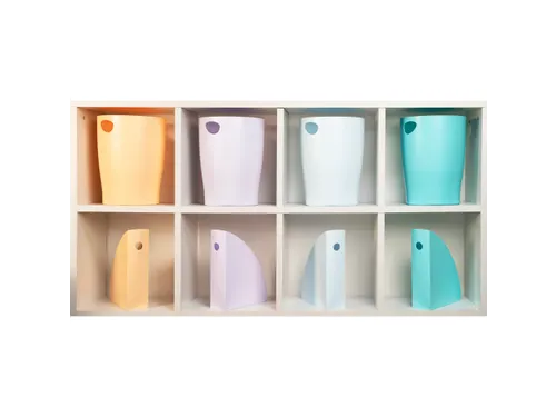 ECOBIN Papiermand A quarel pastelgroen