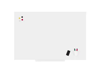 Whiteboard Rocada Skincolour 100x150cm wit gelakt - 1