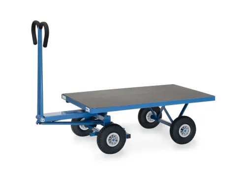 Handtrekwagens 6403l 700kg 1200x800mm Luchtbanden