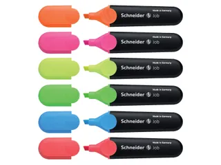 Markeerstift Schneider Job 150 Universeel Blauw beitelpunt - 4