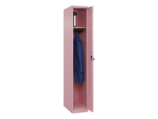 locker,HxBxD 1850x300x500mm,1vak,vak B 300mm,draaigrendel