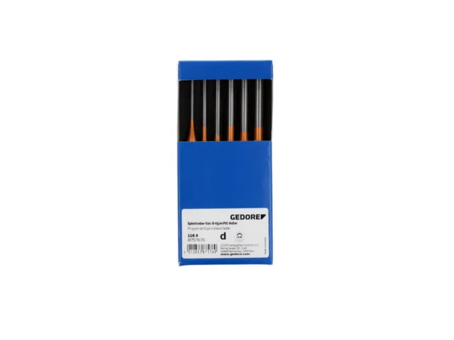 GEDORE 116 A pons set 6stuks in PVC houder