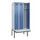locker met bank,voor scheiding van kleding,HxBxD 2120x900x815mm,3vak