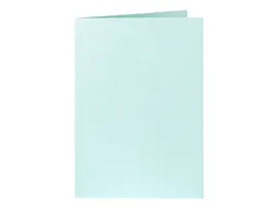 Correspondentiekaart Papicolor dubbel 105x148mm zeegroen pak à 6 st