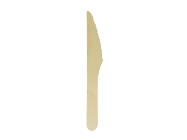 Couteau bois Kangaro 200 pièces 160mm biodégradable