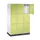grootvolume-lockersysteem,HxBxD 1950x1220x600mm,3x3vakken,cil.-slot