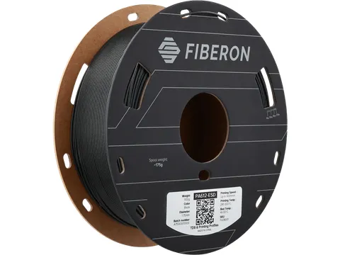 3D Filament Fiberon PA612-ESD Black, 1,75 mm / 500 gram