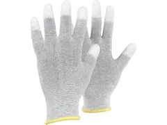 Tegera 801 precisiehandschoenen ESD grijs/wit, maat 11, per 12 paar