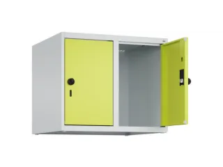 opzetkast,v. locker,2vak.,vak B 300mm,HxBxD 500x600x500mm,vleugeldeur - 2