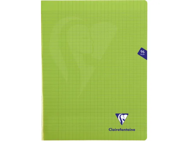 Schrift Mimesys A4+ 48 vel Seyès, kaft in PP Groen