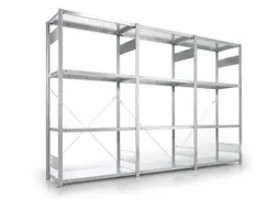 Magazijnstelling Complete Aanbieding 2000x3086x436mm 12legborden