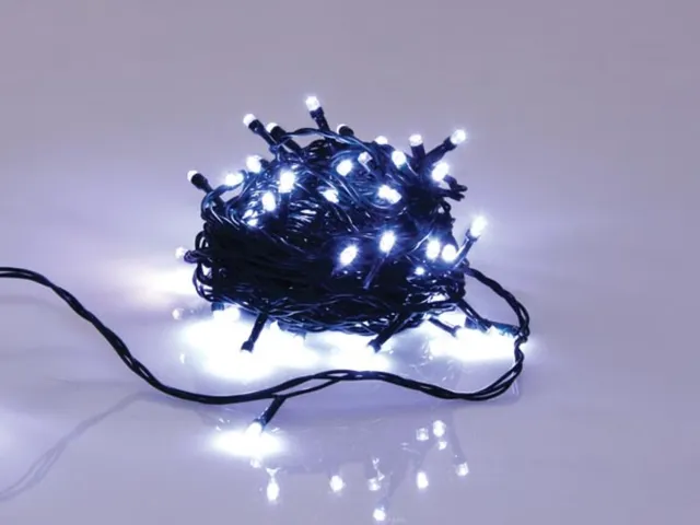 Novalight LED - 12m - 80 Witte Lampen - Groene Draad