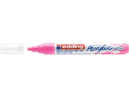 Acrylmarker edding e-5100 medium neon roze