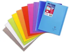 Schrift Koverbook A4 48 vel Seyès, kaft in PP assorti transparant