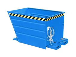 kiepbak,HxLxB 730x1370x800mm,0,55m³,draagverm. 750kg,RAL 5012