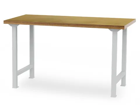 établi HxlxP 859x1500x750mm plateau multiplis force 200kg 4 pieds