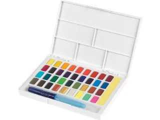 Waterverf Faber-Castell in box met 36 kleuren - 1