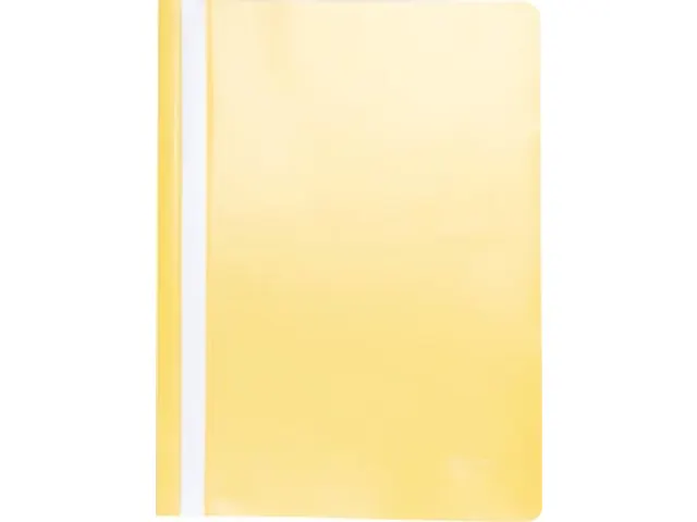 snelhechtmap, ft A4, PP, pak van 25 stuks, geel
