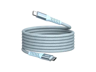 S+C Magnetische Usb-C Kabel Blauw 60W 31852 480Mbps 1.20m - 3