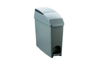 Basica,pedaalemmer voor vrouwelijke hygiëne,grijs - 1