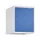 opzetkast,v. locker,1vak.,vak B 400mm,HxBxD 500x400x500mm,vleugeldeur