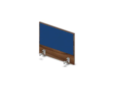 opzetpaneel bureau aanbouw zijkant NP-tiepolo nut BN6016-blauw 600mm