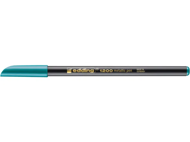 Fineliner edding 1200 metallic groen 1.0mm