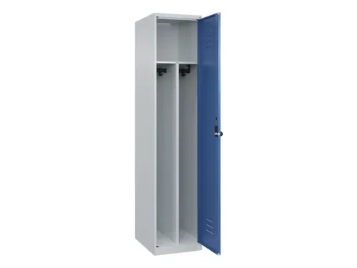locker voor scheiding van kleding,HxBxD 1850x400x500mm,1vak