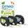 Labeltape Dymo Letratag 91240 3-pack Assorti 12mm