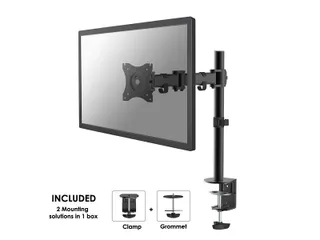 Neomounts Monitorarm 1 Scherm Zwart 30 inch Nm-d135black - 1