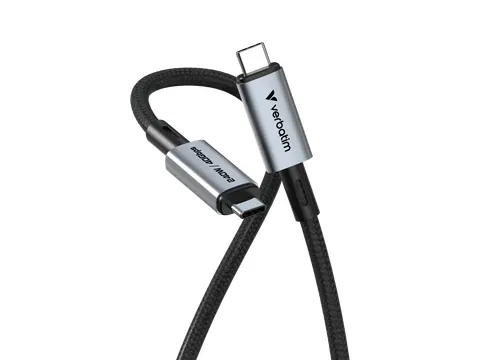 S+C Usb-C/Usb-C Kabel zwart 240W 31847 40Gbps 1.20m
